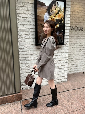 「フレンチガーリー、秋」｜yuiさん（レディース・157cm）の秋コーディネート