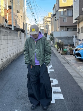 jeff555さん（メンズ・176cm）の冬コーディネート