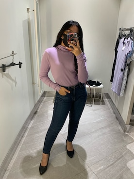 「Bata（バタ）のアイテム」を使った、che•rさん（レディース・159cm）の春コーディネート