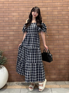 naoさん（レディース・159cm）の夏コーディネート