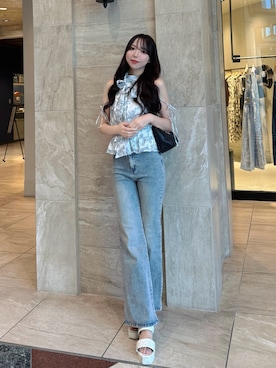 naoさん（レディース・159cm）の夏コーディネート