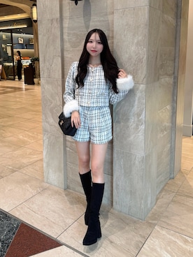 「アイテム（その他アウター）」を使った、naoさん（レディース・159cm）の秋コーディネート
