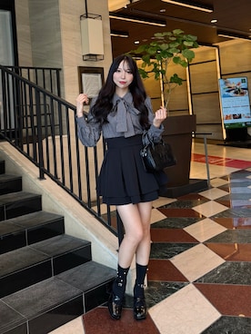 「INGNI（イング）のアイテム」を使った、naoさん（レディース・159cm）の秋コーディネート