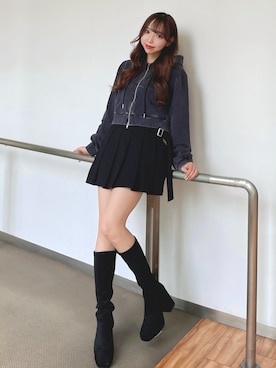 naoさん（レディース・159cm）の秋コーディネート