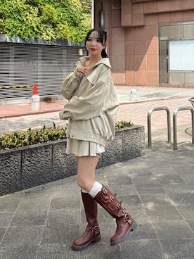 naoさん（レディース・159cm）の秋コーディネート