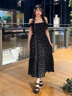「アイテム（ワンピース/ドレス）」を使った、naoさん（骨格ナチュラル・レディース・159cm）の春コーディネート