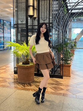 「INGNI（イング）のアイテム」を使った、naoさん（レディース・159cm）の秋コーディネート