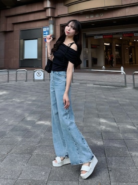 naoさん(レディース・159cm)の夏コーディネート