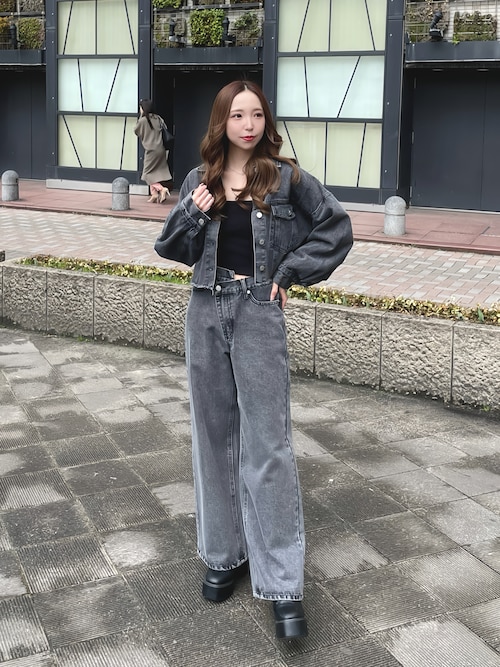 nao(INGNI 天神ソラリア店)｜INGNIのデニムジャケットを使った