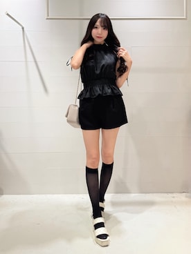 naoさん（レディース・159cm）の夏コーディネート