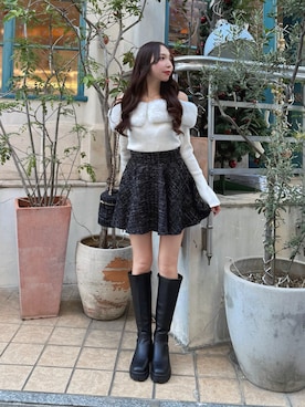 「INGNI（イング）のアイテム」を使った、naoさん（レディース・159cm）の秋コーディネート