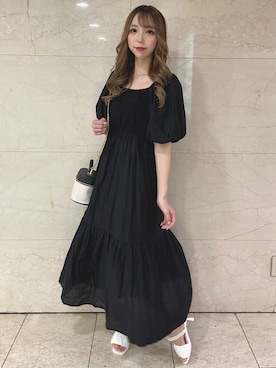 naoさん（レディース・159cm）の夏コーディネート