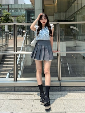 naoさん（レディース・159cm）の夏コーディネート