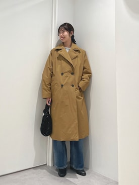 「NANO universe（ナノユニバース）のアイテム（ダウンジャケット/コート）」を使った、natsukaさん（レディース・160cm）の秋コーディネート