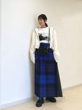 「nano・universe」｜natsukaさん（レディース・160cm）の秋コーディネート