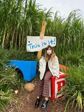 「Hissoのアイテム」を使った、nat.97さん（レディース・151cm）の春コーディネート