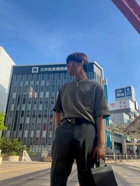 「DEAL DESIGN（ディールデザイン）のアイテム（アクセサリー）」を使った、sonstupdyさん（メンズ・165cm）の夏コーディネート