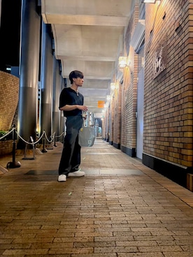 「DEAL DESIGN（ディールデザイン）のアイテム（アクセサリー）」を使った、sonstupdyさん（メンズ・165cm）の夏コーディネート