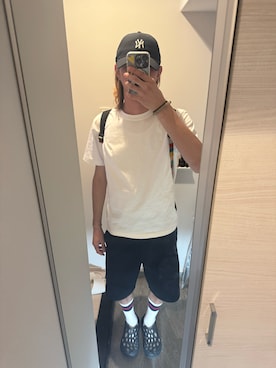 「MERRELL（メレル）のアイテム」を使った、さぶろうさん（メンズ・176cm）の夏コーディネート