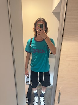 「NIKE（ナイキ）のアイテム」を使った、さぶろうさん（メンズ・176cm）の夏コーディネート