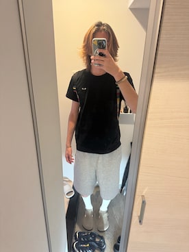 「UNIQLO（ユニクロ）のアイテム（スウェットパンツ）」を使った、さぶろうさん（メンズ・176cm）の夏コーディネート
