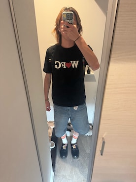 「GU（ジーユー）のアイテム」を使った、さぶろうさん（メンズ・176cm）の夏コーディネート