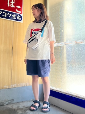 「SEVENDAYS=SUNDAY（セブンデイズサンデイ）のアイテム（パンツ）」を使った、K-BUMPさん（メンズ・171cm）の夏コーディネート
