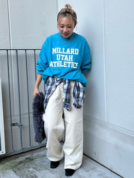 鈴木悠花さんのコーディネート