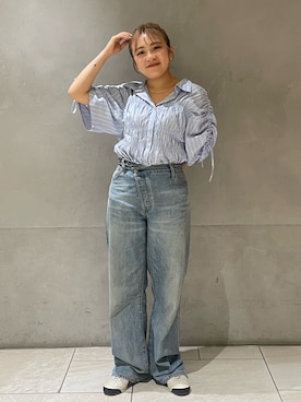 鈴木悠花さん（レディース・151cm）の夏コーディネート