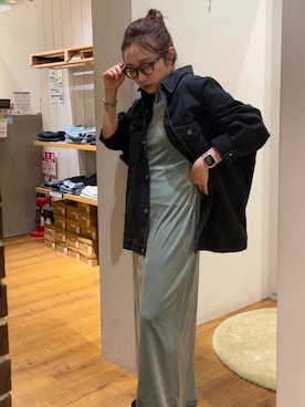 鈴木悠花さん（レディース・151cm）の秋コーディネート