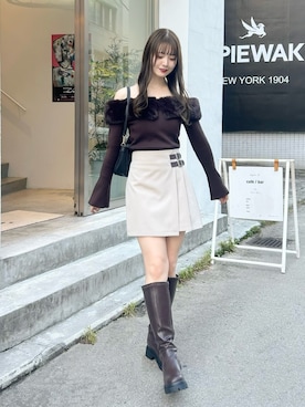 「INGNI（イング）のアイテム」を使った、todaさん（レディース・165cm）の秋コーディネート