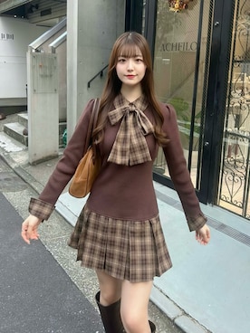 「INGNI（イング）のアイテム」を使った、todaさん（レディース・165cm）の秋コーディネート