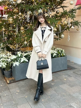 「INGNI（イング）のアイテム」を使った、todaさん（レディース・165cm）の冬コーディネート