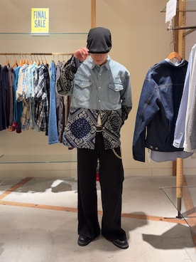 「SOUNDSGOOOOD（サウンズグッド）のアイテム」を使った、サハシタカヤさん（メンズ・172cm）の春コーディネート