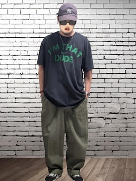 「CASIO(カシオ)のアイテム」を使った、BATSUさん(メンズ・171cm)の夏コーディネート