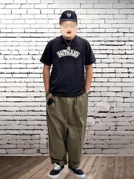 「アイテム（腕時計）」を使った、BATSUさん（メンズ・171cm）の秋コーディネート