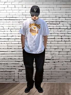 「VANS(バンズ)のアイテム」を使った、BATSUさん(メンズ・171cm)の夏コーディネート