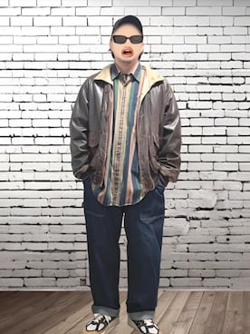 「L.L.Bean（エルエルビーン）のアイテム」を使った、BATSUさん（メンズ・171cm）の冬コーディネート