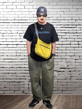 「G-SHOCK（ジーショック）のアイテム」を使った、BATSUさん（メンズ・171cm）の夏コーディネート