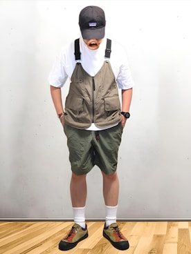 「アイテム（レッグウェア）」を使った、BATSUさん（メンズ・171cm）の夏コーディネート