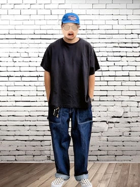 「アイテム（腕時計）」を使った、BATSUさん（メンズ・171cm）の秋コーディネート