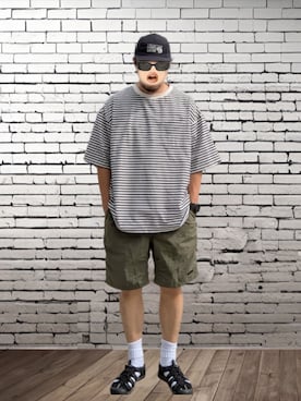 BATSUさん(メンズ・171cm)の夏コーディネート