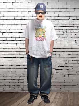 BATSUさん（メンズ・171cm）の夏コーディネート