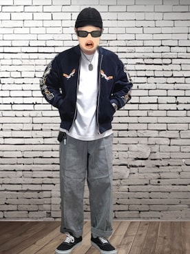 BATSUさん（メンズ・171cm）の秋コーディネート