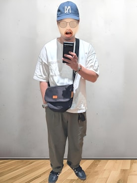 「FREAK'S STORE（フリークスストア）のアイテム」を使った、BATSUさん（メンズ・171cm）の夏コーディネート