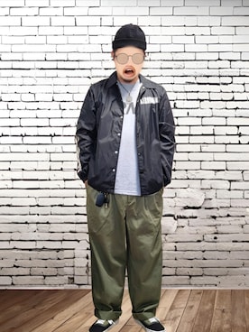 「お洒落さんとつながりたい」｜BATSUさん（メンズ・171cm）の秋コーディネート