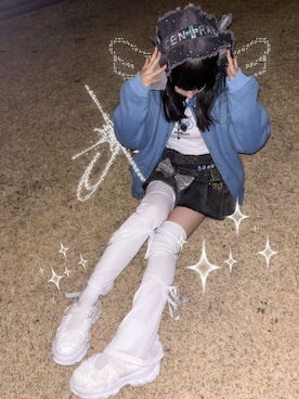 「Handmade（ハンドメイド）のアイテム」を使った、charlottecakeさん（レディース・168cm）の春コーディネート