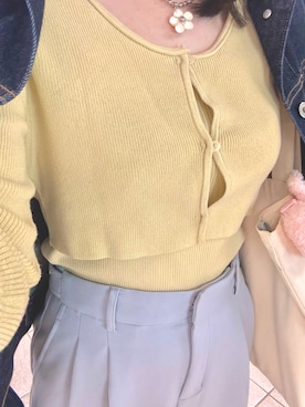 「VIS（ビス）のアイテム」を使った、amiさん（骨格ストレート・レディース・159cm）の春コーディネート