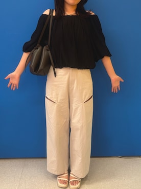 「mystic（ミスティック）のアイテム」を使った、amiさん（骨格ストレート・レディース・159cm）の夏コーディネート