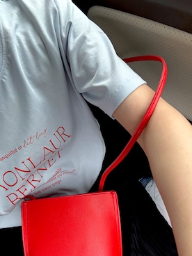 「アイテム（Tシャツ/カットソー）」を使った、ぱやさん（レディース・160cm）の夏コーディネート